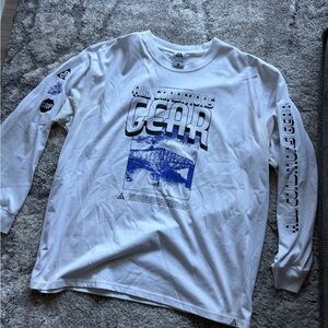 nike acg White Long Sleeve Graphic Tee